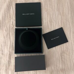 Brilliant Earth Necklace Jewelry Gift Box Set